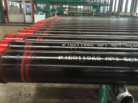 8RD interne de la chaîne 2 de longueur de tuyauterie de tuyau de gaz du revêtement TK34 OCTG